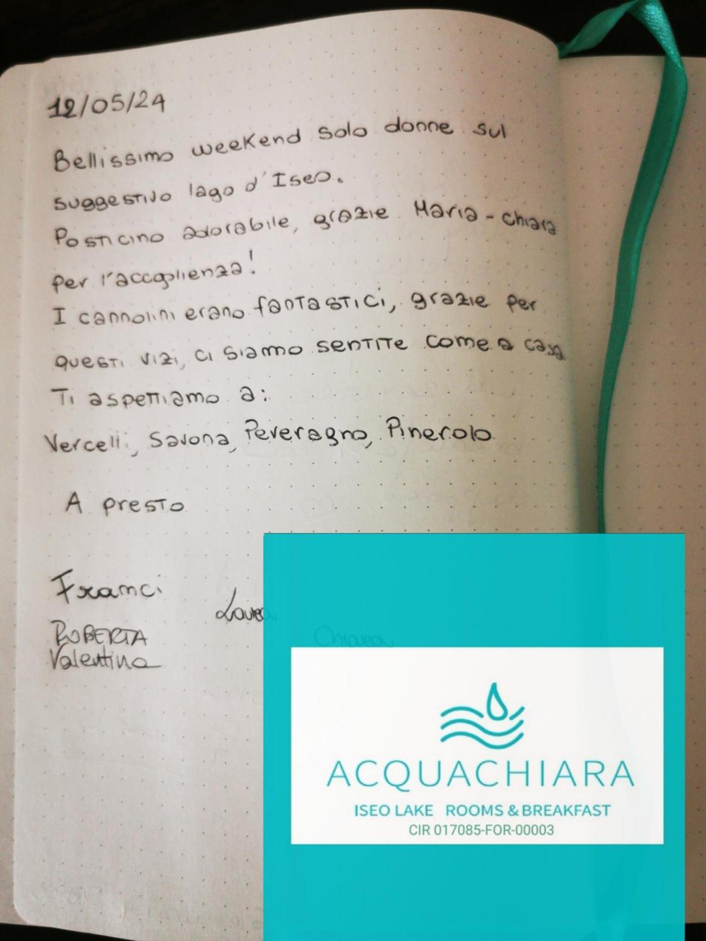 Acquachiara Iseo Deluxe Bed & Breakfast Iseo Center With Garden And Parking Inside Foresteria Εξωτερικό φωτογραφία